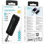 Фото Внешний аккумулятор Power Bank BOROFONE BJ54 Graceful flashlight Black 10000mAh, 22.5W, PD20W, QC3.0 #5