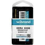 Изображение SO-DIMM 32GB DDR4 3200МГц Wibrand (WI3200DDR4S/32GB) #2 Фото SO-DIMM 32GB DDR4 3200МГц Wibrand (WI3200DDR4S/32GB) #2