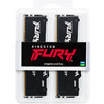 Изображение DDR-5 2шт x 16GB 6000МГц Kingston FURY Beast Black (KF560C36BBE2AK2-32) AMD EXPO #3 Фото DDR-5 2шт x 16GB 6000МГц Kingston FURY Beast Black (KF560C36BBE2AK2-32) AMD EXPO #3