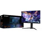 Фото GIGABYTE 32" AORUS FO32U OLED 3840x2160, 0.1мс,1000кд/м2,1.5млн:1,165Гц,DP/HDMI,USB,Ауд.вих.,2*5Вт #8