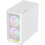 Изображение Корпус GAMEMAX F36 WH без БП, Tempered Glass, ITX/M-ATX-200мм #2 Фото Корпус GAMEMAX F36 WH без БП, Tempered Glass, ITX/M-ATX-200мм #2