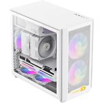 Изображение Корпус GAMEMAX F36 WH без БП, Tempered Glass, ITX/M-ATX-200мм #5 Фото Корпус GAMEMAX F36 WH без БП, Tempered Glass, ITX/M-ATX-200мм #5