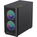 Изображение Корпус GAMEMAX F36 BK без БП, Tempered Glass, ITX/M-ATX-200мм #2 Фото Корпус GAMEMAX F36 BK без БП, Tempered Glass, ITX/M-ATX-200мм #2
