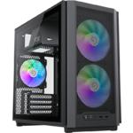 Изображение Корпус GAMEMAX F36 BK без БП, Tempered Glass, ITX/M-ATX-200мм #10 Фото Корпус GAMEMAX F36 BK без БП, Tempered Glass, ITX/M-ATX-200мм #10