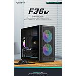 Изображение Корпус GAMEMAX F36 BK без БП, Tempered Glass, ITX/M-ATX-200мм #11 Фото Корпус GAMEMAX F36 BK без БП, Tempered Glass, ITX/M-ATX-200мм #11