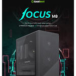 Изображение Корпус GAMEMAX Focus MB без БП, Tempered Glass, M-ATX / ITX #12 Фото Корпус GAMEMAX Focus MB без БП, Tempered Glass, M-ATX / ITX #12