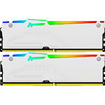 Изображение DDR-5 2шт x 16GB 6000МГц Kingston FURY Beast RGB White (KF560C36BWE2AK2-32) AMD EXPO #2 Фото DDR-5 2шт x 16GB 6000МГц Kingston FURY Beast RGB White (KF560C36BWE2AK2-32) AMD EXPO #2