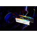 Изображение DDR-5 2шт x 16GB 6000МГц Kingston FURY Beast RGB White (KF560C36BWE2AK2-32) AMD EXPO #5 Фото DDR-5 2шт x 16GB 6000МГц Kingston FURY Beast RGB White (KF560C36BWE2AK2-32) AMD EXPO #5