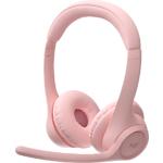 Изображение Logitech Zone 300 Rose (981-001412) Bluetooth наушники с микрофоном с оголовьем Фото Logitech Zone 300 Rose (981-001412) Bluetooth наушники с микрофоном с оголовьем