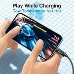 Изображение Кабель ESSAGER Enjoy LED Digital Display Black (EXCTL-XY01-P) Type-C/Lightning, 1м, 29W #3 Фото Кабель ESSAGER Enjoy LED Digital Display Black (EXCTL-XY01-P) Type-C/Lightning, 1м, 29W #3