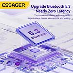 Фото ESSAGER D8 Series TWS Bluetooth White (EEJTW-SL02) гарнитура, Bluetooth 5.3 #3