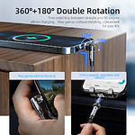 Изображение Кабель ESSAGER Universal 540 Ratate Magnetic Grey (EXCCXL-WX0G) USB-A/Lightning, 1м, 3A #3 Фото Кабель ESSAGER Universal 540 Ratate Magnetic Grey (EXCCXL-WX0G) USB-A/Lightning, 1м, 3A #3