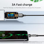Изображение Кабель ESSAGER Universal 540 Ratate Magnetic Grey (EXCCXL-WX0G) USB-A/Lightning, 1м, 3A #4 Фото Кабель ESSAGER Universal 540 Ratate Magnetic Grey (EXCCXL-WX0G) USB-A/Lightning, 1м, 3A #4