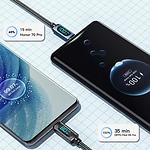 Изображение Кабель ESSAGER Enjoy LED Digital Display Black (EXCT-XYA01-P) USB-A/Type-C, 2м, 100W #3 Фото Кабель ESSAGER Enjoy LED Digital Display Black (EXCT-XYA01-P) USB-A/Type-C, 2м, 100W #3