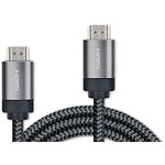 Изображение Кабель REAL-EL HDMI Ver.2.0 Premium M-M 2m, 4k, grey (EL123500046), 105045 Фото Кабель REAL-EL HDMI Ver.2.0 Premium M-M 2m, 4k, grey (EL123500046), 105045