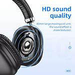 Фото HOCO W35 Air Triumph BT Black (6942007616331) наушники с микрофоном накладные, Bluetooth 5.3 #3