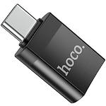 Фото Переходник HOCO UA17 Black (6931474762016) Type-C/USB-A female USB3.0 #3