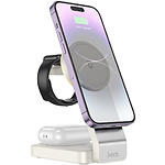 Изображение Беспроводное Wireless ЗУ HOCO CQ3 3-in-1 White (6942007602341) 2.5-15W #1 Фото Беспроводное Wireless ЗУ HOCO CQ3 3-in-1 White (6942007602341) 2.5-15W #1