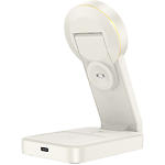 Изображение Беспроводное Wireless ЗУ HOCO CQ3 3-in-1 White (6942007602341) 2.5-15W #2 Фото Беспроводное Wireless ЗУ HOCO CQ3 3-in-1 White (6942007602341) 2.5-15W #2