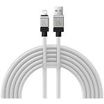 Фото Кабель Baseus CAKW000402 CoolPlay Series Fast Charging USB-A/Lightning, 1м White, 2.4A
