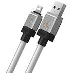 Фото Кабель Baseus CAKW000402 CoolPlay Series Fast Charging USB-A/Lightning, 1м White, 2.4A #2