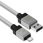 Фото Кабель Baseus CAKW000402 CoolPlay Series Fast Charging USB-A/Lightning, 1м White, 2.4A #6