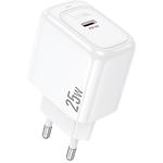 Изображение Сетевое ЗУ Hoco CS53A White (6942007631488) Type-C, Fast Charge, PD25W Фото Сетевое ЗУ Hoco CS53A White (6942007631488) Type-C, Fast Charge, PD25W