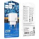 Изображение Сетевое ЗУ Hoco CS53A White (6942007631488) Type-C, Fast Charge, PD25W #1 Фото Сетевое ЗУ Hoco CS53A White (6942007631488) Type-C, Fast Charge, PD25W #1