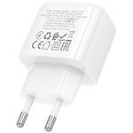 Изображение Сетевое ЗУ Hoco CS53A White (6942007631488) Type-C, Fast Charge, PD25W #2 Фото Сетевое ЗУ Hoco CS53A White (6942007631488) Type-C, Fast Charge, PD25W #2