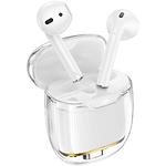 Изображение HOCO EW52 Lilly TWS Bluetooth White (6942007620543) гарнитура Фото HOCO EW52 Lilly TWS Bluetooth White (6942007620543) гарнитура