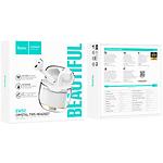 Изображение HOCO EW52 Lilly TWS Bluetooth White (6942007620543) гарнитура #2 Фото HOCO EW52 Lilly TWS Bluetooth White (6942007620543) гарнитура #2