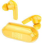 Изображение HOCO EW39 Bright TWS Bluetooth Yellow (6931474794628) гарнитура, ENC Фото HOCO EW39 Bright TWS Bluetooth Yellow (6931474794628) гарнитура, ENC