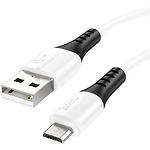 Изображение Кабель HOCO X82 White (6931474768568) USB/Micro-USB, 1м, 2.4A, silicone Фото Кабель HOCO X82 White (6931474768568) USB/Micro-USB, 1м, 2.4A, silicone