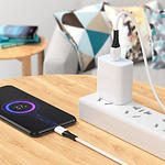Изображение Кабель HOCO X82 White (6931474768568) USB/Micro-USB, 1м, 2.4A, silicone #1 Фото Кабель HOCO X82 White (6931474768568) USB/Micro-USB, 1м, 2.4A, silicone #1