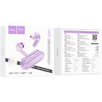 Фото HOCO EW39 Bright TWS Bluetooth Purple (6931474794611) гарнитура,  ENC #4