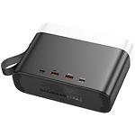 Фото Внешний аккумулятор Power Bank Hoco J94A Masterful 50000mAh Black (6942007626347) 22.5W #5