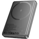 Изображение Внешний аккумулятор Power Bank Hoco Q26A 10000mAh Gray (6942007624053) QC3.0,PD20W,wireless charge Фото Внешний аккумулятор Power Bank Hoco Q26A 10000mAh Gray (6942007624053) QC3.0,PD20W,wireless charge
