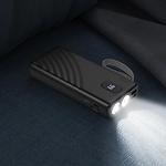 Изображение Внешний аккумулятор Power Bank Hoco J129A Nature 20000mAh Black (6942007624015) 10W, фонарик #4 Фото Внешний аккумулятор Power Bank Hoco J129A Nature 20000mAh Black (6942007624015) 10W, фонарик #4