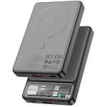 Изображение Внешний аккумулятор Power Bank Hoco Q18 Tourer 10000mAh Black (6942007605182) QC,22W,wireless charge Фото Внешний аккумулятор Power Bank Hoco Q18 Tourer 10000mAh Black (6942007605182) QC,22W,wireless charge