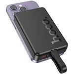Изображение Внешний аккумулятор Power Bank Hoco Q24 10000mAh Black (6942007623438) QC3.0,PD20W,wireless charge #4 Фото Внешний аккумулятор Power Bank Hoco Q24 10000mAh Black (6942007623438) QC3.0,PD20W,wireless charge #4