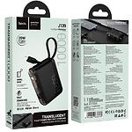 Фото Внешний аккумулятор Power Bank Hoco J139 10000mAh Black (6942007636469) QC3.0,PD20W, Lightning cable #1