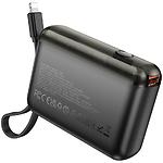 Фото Внешний аккумулятор Power Bank Hoco J139 10000mAh Black (6942007636469) QC3.0,PD20W, Lightning cable #3