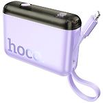 Фото Внешний аккумулятор Power Bank Hoco J139 10000mAh Purple (6942007636476) QC3.0,PD20W,Lightning cable