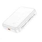 Фото Внешний аккумулятор Power Bank Hoco J117A Esteem 10000mAh White (6942007605830) QC,20W,Wireless chrg #1