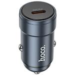 Изображение Автомобильное ЗУ Hoco Z57 Metal Gray (6942007633048) USB-C, PD30W Фото Автомобильное ЗУ Hoco Z57 Metal Gray (6942007633048) USB-C, PD30W