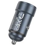 Изображение Автомобильное ЗУ Hoco Z57 Metal Gray (6942007633048) USB-C, PD30W #4 Фото Автомобильное ЗУ Hoco Z57 Metal Gray (6942007633048) USB-C, PD30W #4