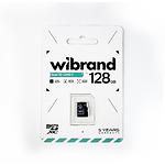 Фото microSD XC 128 GB Wibrand UHS-I class 10 (WICDHU1/128GB) без переходника #1