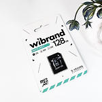 Фото microSD XC 128 GB Wibrand UHS-I class 10 (WICDHU1/128GB-A) с SD переходником #6