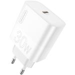 Фото Сетевое ЗУ WUW-C197 (6972573336678) USB-C, PD 30W, White