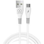 Кабель WUW-X195TC White, USB/Type-C, 1м, 2.4A - фото